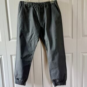 NWOT Major Threads Men’s XXL Pinn Trouser jogger pants grey polka dots on grey.